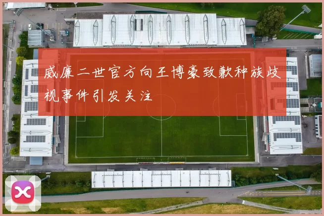 威廉二世官方向王博豪致歉种族歧视事件引发关注